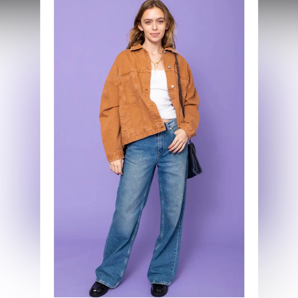free people Opal Swing Denim Jacket